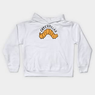 Orange Tabby CATerpillar Kids Hoodie